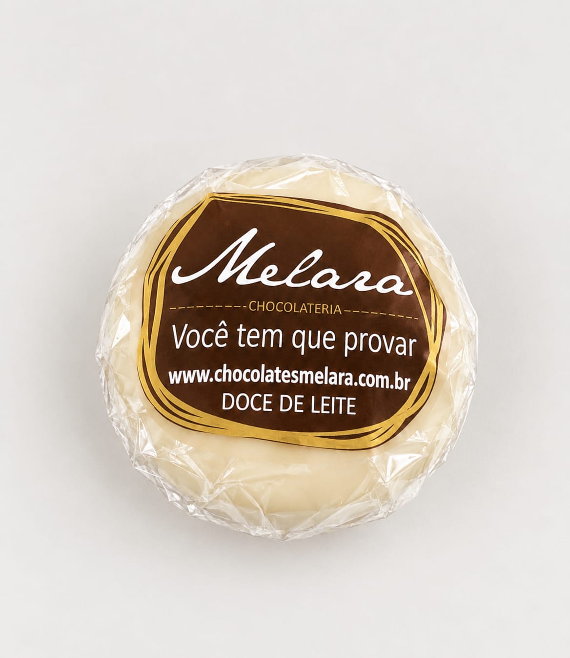 P�O DE MEL MELARA COB/CHO BRAN RECHEADO DOCE DE LEITE UN 80G